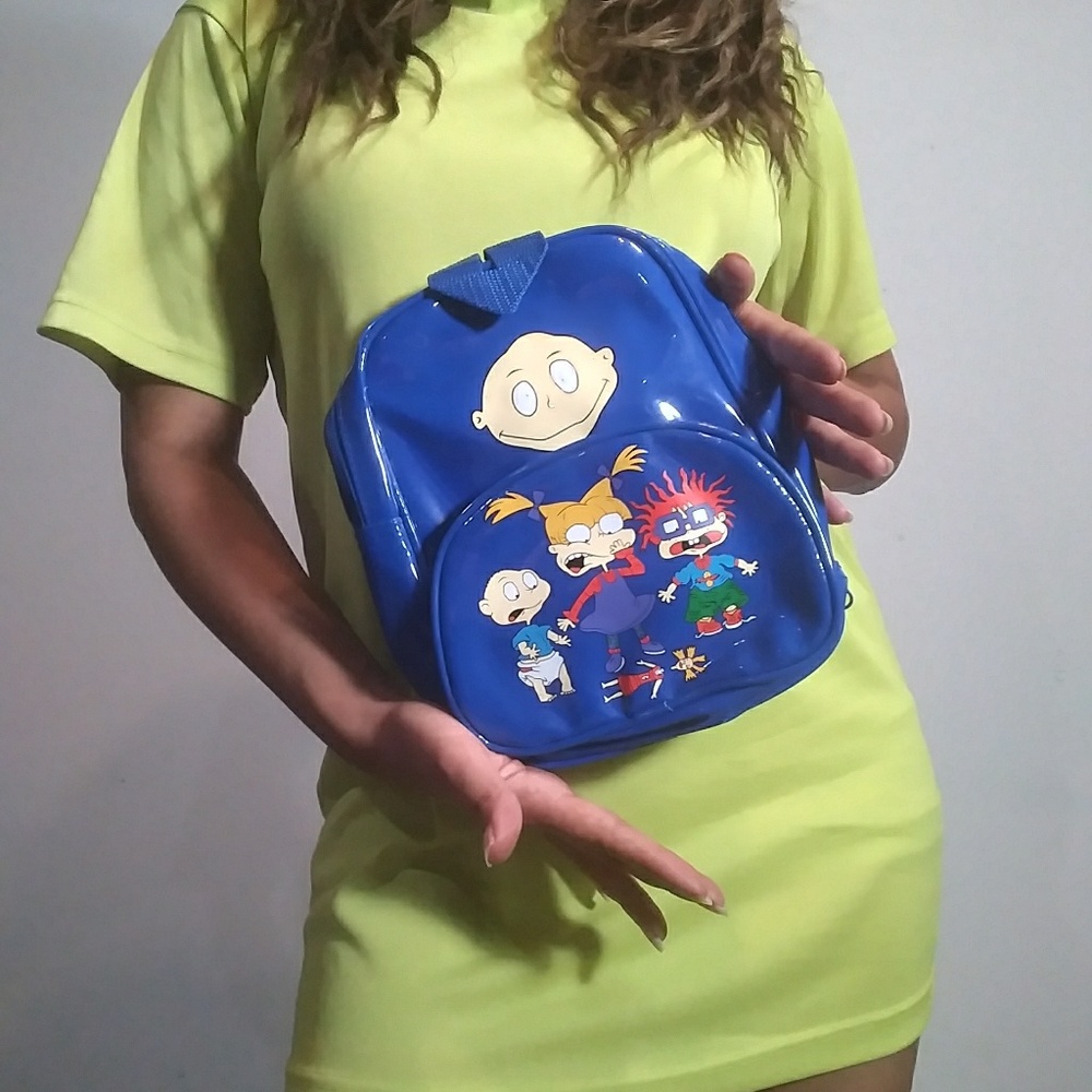 (LAST 1)Pink 90S RUGRATS Mini Backpack - Picture 5 of 6